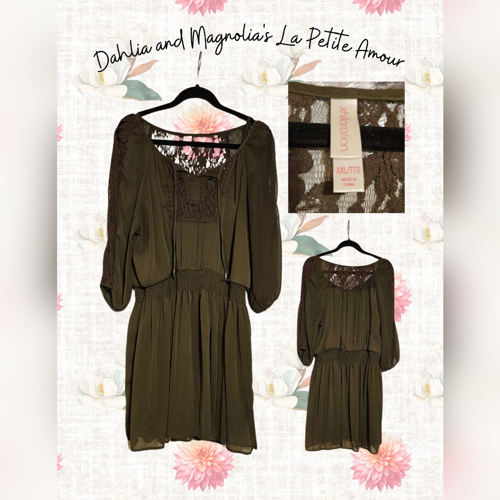 Green Dress Size XXL
